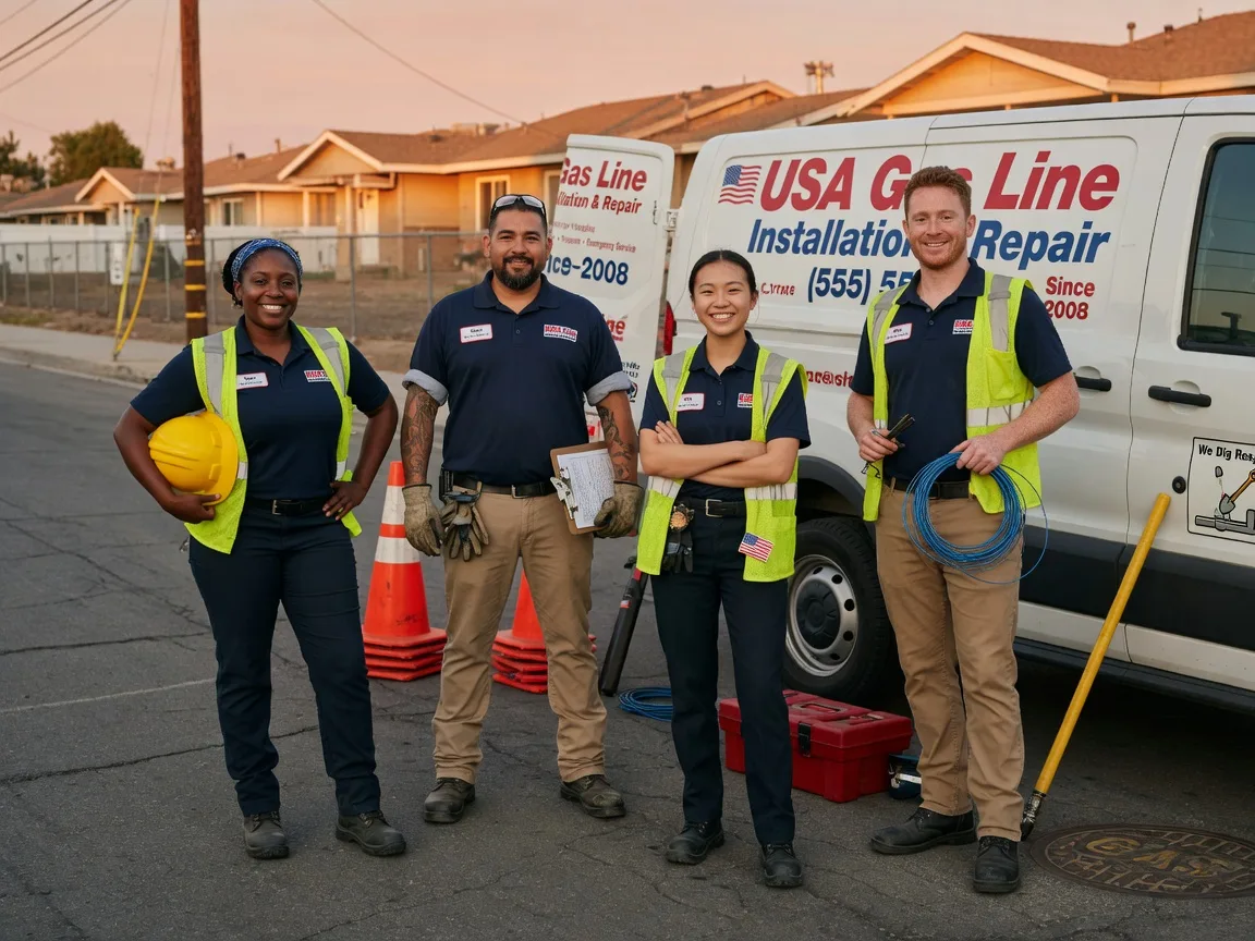 Gas Line Installation company in Machesney Park, IL